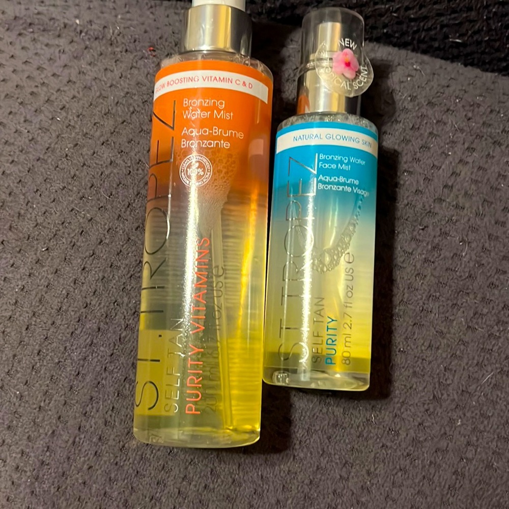 St. Tropes bronzing water and bronzing face mist